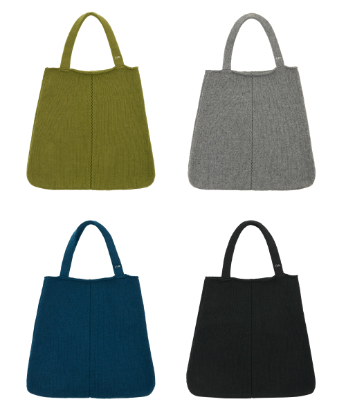 CITTA（シータ）の「Wool Blended Daily Punching Knit Bag_CTA936(Melange Grey)（ショルダーバッグ・レディース・ミックスグレー・FREE）」の2枚目の写真