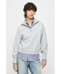 SWEAT LIKE HALF ZIP ニット