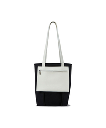 PRENDA（プレンダ）の「REJA POCKET TOTE BAG BLACK（トートバッグ）」