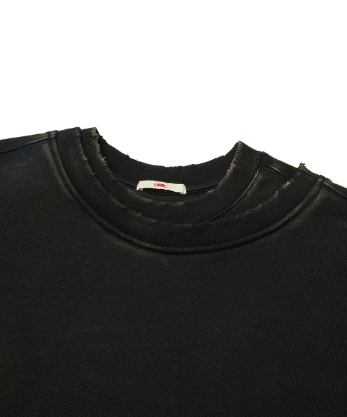MMIC(エムエムアイシー)の「DUAL SWEATSHIRT (BLACK)(スウェット・メンズ・その他・M/L/XL)」の2枚目の写真