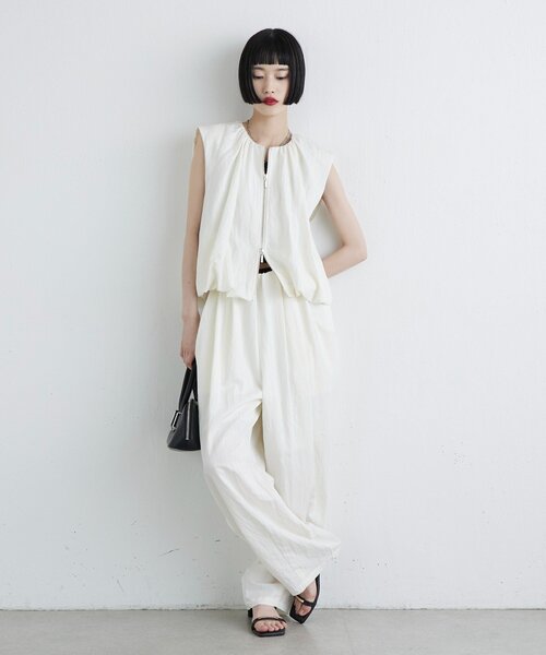 Lui's（ルイス）の「ダブルジップバルーンジレ（ベスト・レディース・アイボリー/ブラック・FREE）」の21枚目の写真