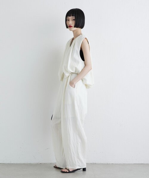 Lui's（ルイス）の「ダブルジップバルーンジレ（ベスト・レディース・アイボリー/ブラック・FREE）」の22枚目の写真