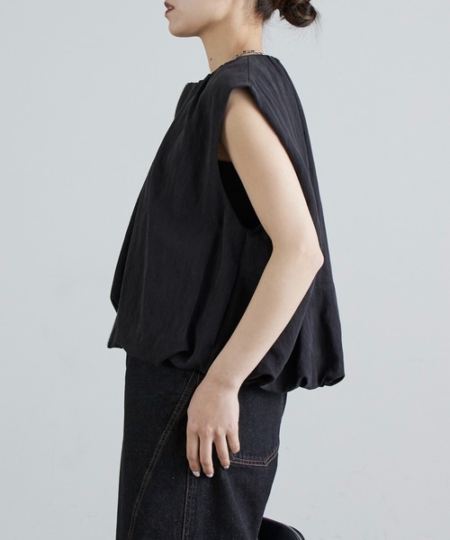 Lui's（ルイス）の「ダブルジップバルーンジレ（ベスト・レディース・アイボリー/ブラック・FREE）」の9枚目の写真