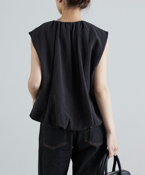 Lui's（ルイス）の「ダブルジップバルーンジレ（ベスト・レディース・アイボリー/ブラック・FREE）」の10枚目の写真