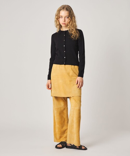 Steven Alan(スティーブンアラン)の「<Steven Alan>アイレット カーディガン(カーディガン/ボレロ・レディース・ブラック/ライトブルー/オフホワイト・FREE)」の7枚目の写真