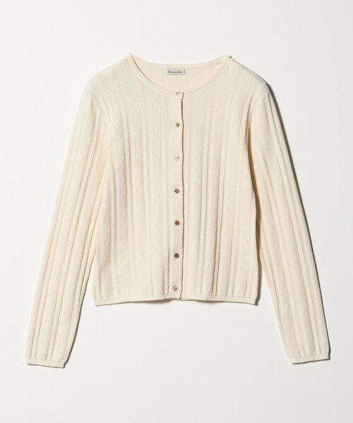 Steven Alan(スティーブンアラン)の「<Steven Alan>アイレット カーディガン(カーディガン/ボレロ・レディース・ブラック/ライトブルー/オフホワイト・FREE)」の16枚目の写真