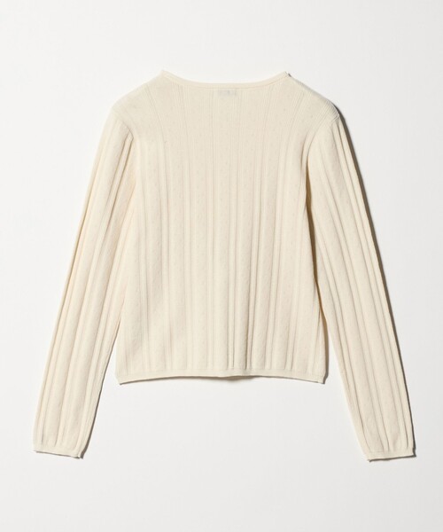 Steven Alan(スティーブンアラン)の「<Steven Alan>アイレット カーディガン(カーディガン/ボレロ・レディース・ブラック/ライトブルー/オフホワイト・FREE)」の17枚目の写真