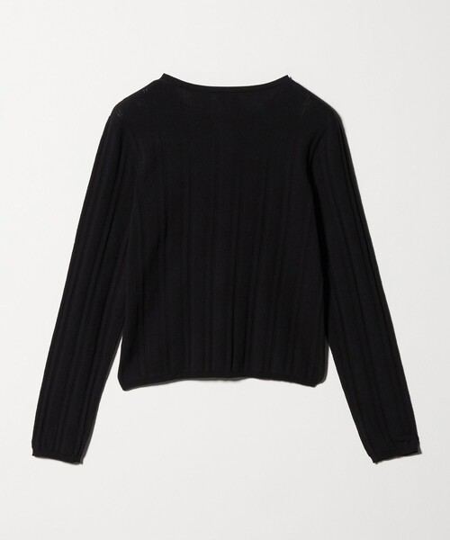 Steven Alan(スティーブンアラン)の「<Steven Alan>アイレット カーディガン(カーディガン/ボレロ・レディース・ブラック/ライトブルー/オフホワイト・FREE)」の21枚目の写真