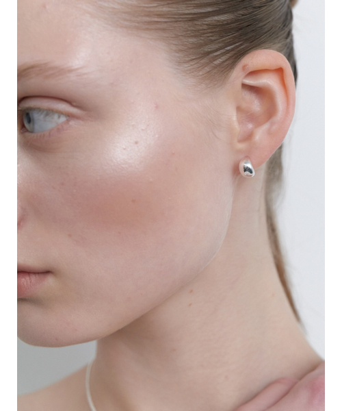 [Silver] New Moon Earrings (L251MER020)