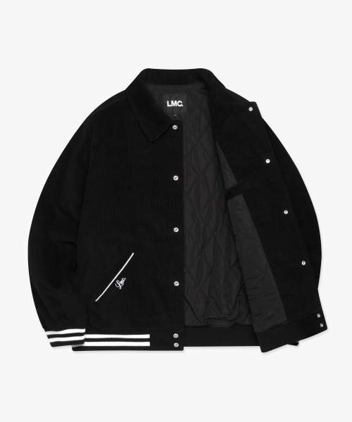 LMCの「CORDUROY VARSITY JACKET black(スタジャン・レディース・その他・S/M)」の9枚目の写真