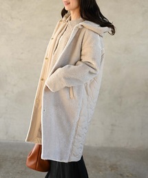 Muffiny（マフィニー）の「2WAY ソフトボア ハートキルトコート（その他アウター）」