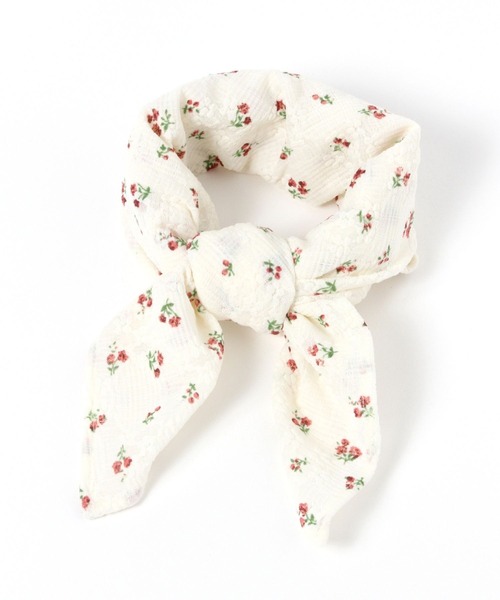 niko and...(ニコアンド)の「オリジナルアソート生地スカーフ(ストール/ショール・レディース・その他1/ブラック/オフホワイト/その他2・0)」の3枚目の写真