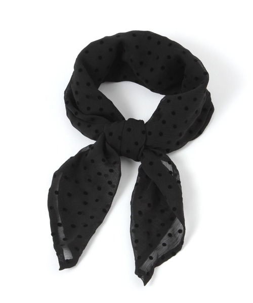 niko and...(ニコアンド)の「オリジナルアソート生地スカーフ(ストール/ショール・レディース・その他1/ブラック/オフホワイト/その他2・0)」の1枚目の写真