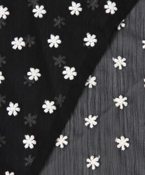 niko and...(ニコアンド)の「オリジナルアソート生地スカーフ(ストール/ショール・レディース・その他1/ブラック/オフホワイト/その他2・0)」の14枚目の写真