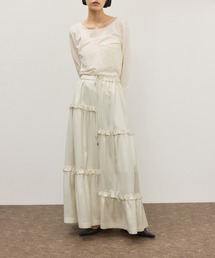 ADAM ET ROPE' | ミニフリルボリュームギャザースカート(スカート)