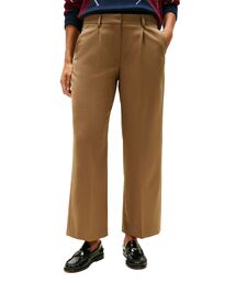 タイムレスウールワイドレッグパンツ