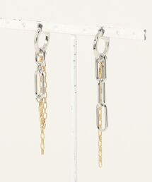 Scrap Book | 【Dreist / ドライスト】MIXチェーンイヤリング(イヤリング)