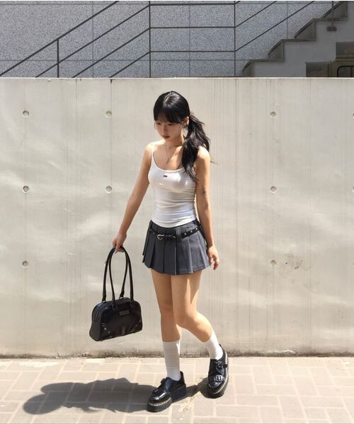 KHAKIPOINT(カーキポイント)の「Pleats Skirt (gray)(スカート・レディース・その他・SMALL/MEDIUM)」の6枚目の写真