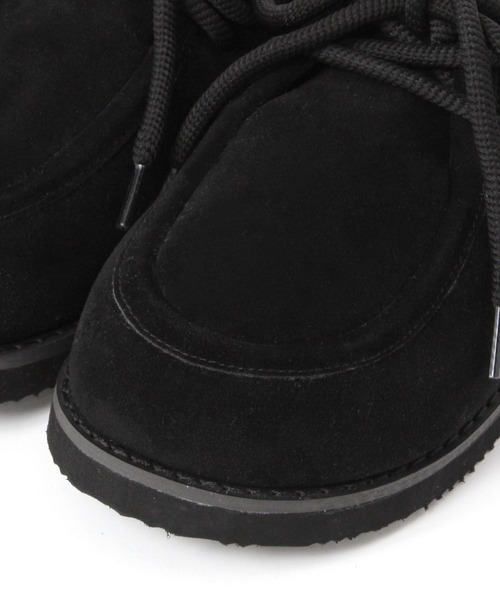 niko and...（ニコアンド）の「オリジナルスライドモカシンシューズ（モカシン/デッキシューズ・レディース・キャメル/ブラック・SMALL/MEDIUM/LARGE）」の7枚目の写真