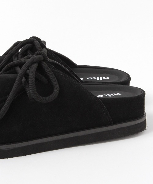 niko and...（ニコアンド）の「オリジナルスライドモカシンシューズ（モカシン/デッキシューズ・レディース・キャメル/ブラック・SMALL/MEDIUM/LARGE）」の9枚目の写真