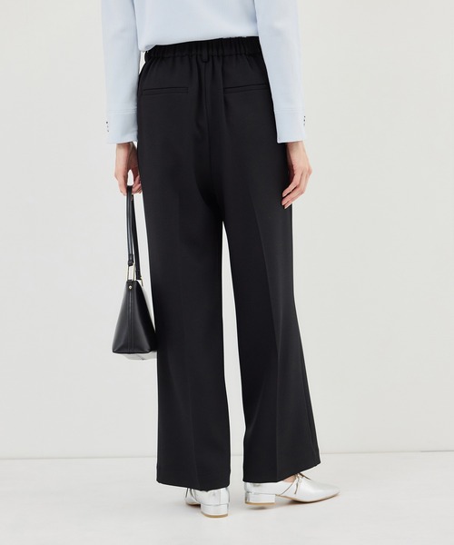 ROPE' PICNIC（ロペピクニック）の「ベイカーワイドパンツ/UVカット・防シワ（その他パンツ・レディース・グレー/ブラック・S/M/L）」の6枚目の写真