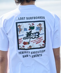 lost/ロスト 水着 ラッシュガード 半袖 Tシャツ UVカット 速乾 ストレッチ 水陸両用 LM6S-4304