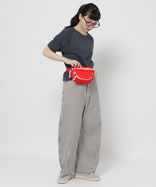 niko and...（ニコアンド）の「ラグランミニ裏毛プルオーバー（Tシャツ/カットソー・レディース・ネイビー/ピンク/オフホワイト/グレー・MEDIUM/LARGE）」の12枚目の写真