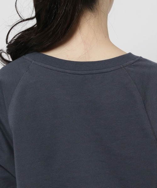 niko and...（ニコアンド）の「ラグランミニ裏毛プルオーバー（Tシャツ/カットソー・レディース・ネイビー/ピンク/オフホワイト/グレー・MEDIUM/LARGE）」の20枚目の写真