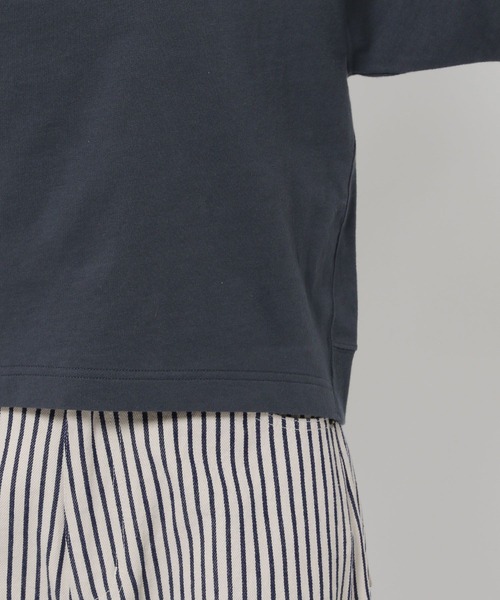 niko and...（ニコアンド）の「ラグランミニ裏毛プルオーバー（Tシャツ/カットソー・レディース・ネイビー/ピンク/オフホワイト/グレー・MEDIUM/LARGE）」の22枚目の写真