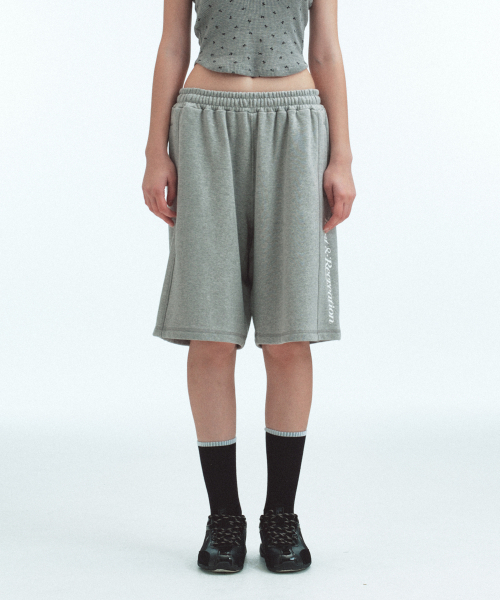 Rest&Recreation(レストアンドレクリエーション)の「SWEAT MIDI SHORTS - GREY(その他パンツ・レディース・その他・ONE)」の7枚目の写真