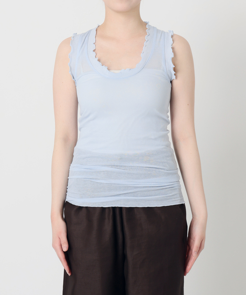 シームレスベーシック Flounce タンクトップ seamless basic./シームレスベーシック Flounce タンクトップ（タンク