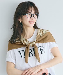 coca（coca）（コカ）の「フラワー大判スカーフ（バンダナ/スカーフ）」