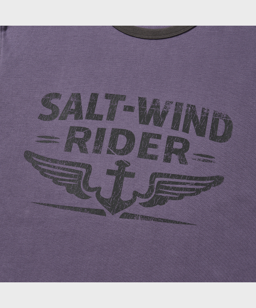 VDR（ブイディアール）の「SALT WIND RIDER LONG SLEEVES [Vintage Purple]（Tシャツ/カットソー・メンズ・その他・MEDIUM/LARGE/X-LARGE）」の5枚目の写真