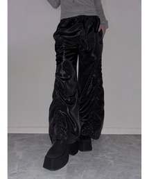 Rye by belgrace（リーバイベルグレイス）の「サイドギャザー ワイドシルエット モード カーゴ ハイウエストパンツ（その他パンツ）」