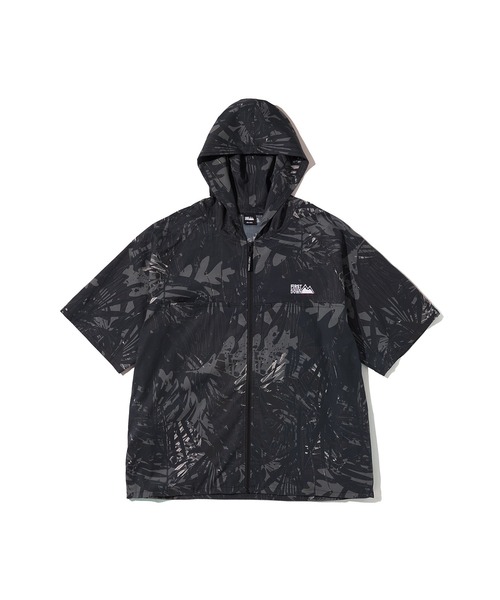 FIRST DOWN（ファーストダウン）の「リーフ ショートスリーブシャツ（シャツ/ブラウス・メンズ・ブラック系その他/グレー系その他・XL/M/L）」の3枚目の写真