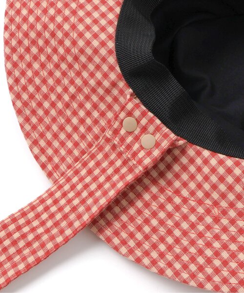 BREEZE（ブリーズ）の「【リンク】ギンガムチェックハット（ハット・キッズ・ブラック/レッド・56/52/50/54）」の13枚目の写真