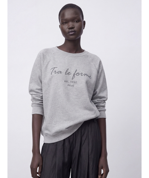 ACUD(アクド)の「Forme Sweatshirt _Grey(スウェット・レディース・アッシュグレー・FREE)」の1枚目の写真