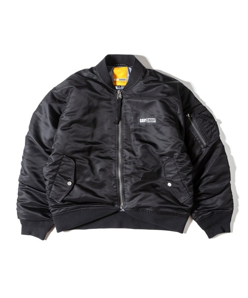 GRIP SWANY(グリップスワニー)の「【GSMJ-057】 WATER REPELLENT FLIGHT JACKET(MA-1・メンズ・オリーブ/カーキ/ブラック・S/XL/L/XXL)」の11枚目の写真