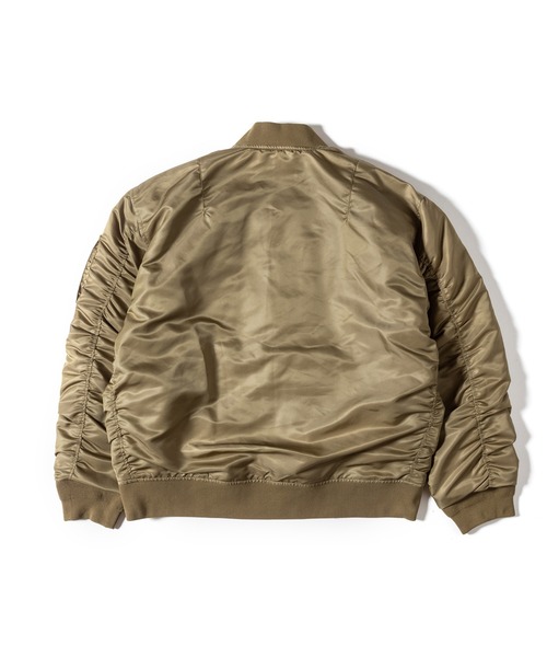 GRIP SWANY(グリップスワニー)の「【GSMJ-057】 WATER REPELLENT FLIGHT JACKET(MA-1・メンズ・オリーブ/カーキ/ブラック・S/XL/L/XXL)」の15枚目の写真