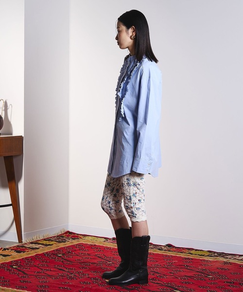 ROSE BUD（ローズバッド）の「(CREOLME)FLORAL LACE LEGGINGS（レギンス/スパッツ・レディース・オフホワイト・ONE SIZE）」の6枚目の写真