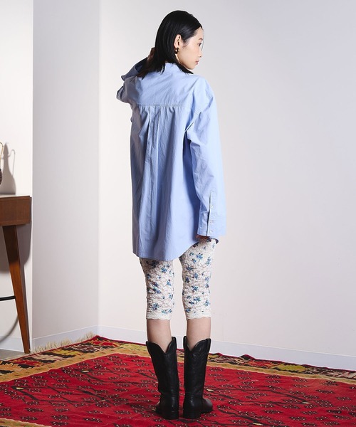ROSE BUD（ローズバッド）の「(CREOLME)FLORAL LACE LEGGINGS（レギンス/スパッツ・レディース・オフホワイト・ONE SIZE）」の7枚目の写真