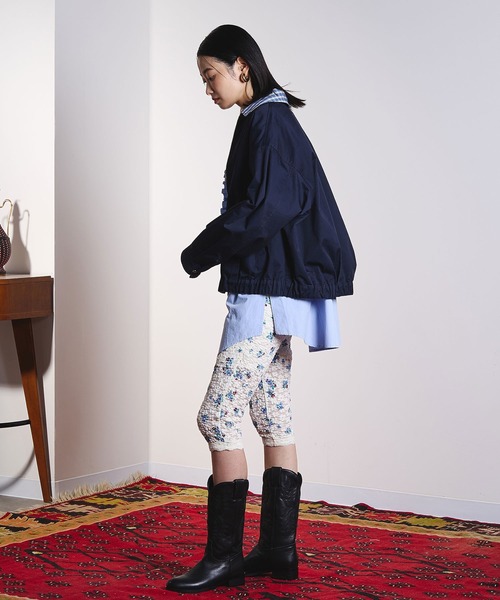 ROSE BUD（ローズバッド）の「(CREOLME)FLORAL LACE LEGGINGS（レギンス/スパッツ・レディース・オフホワイト・ONE SIZE）」の11枚目の写真