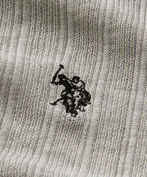 U.S. POLO ASSN.(ユーエスポロアッスン)の「GeeRA別注【U.S. POLO ASSN.】配色シアーカーディガン(カーディガン/ボレロ・レディース・ブラック/グレー・SMALL/MEDIUM/LARGE/X-LARGE)」の14枚目の写真