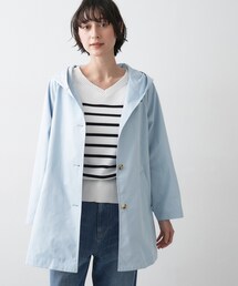 Dessin（デッサン）の「【洗える】フードトレンチコート（その他アウター）」
