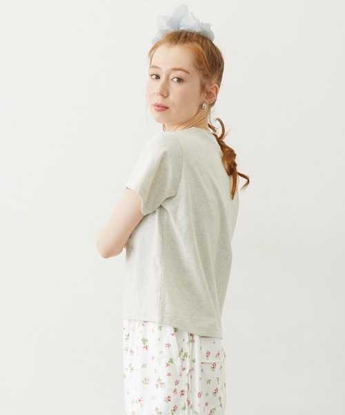 MILKFED.(ミルクフェド)の「CREAM LOGO COMPACT S/S TEE(Tシャツ/カットソー・レディース・ブラック/オートミール/ネイビー・S/M)」の14枚目の写真