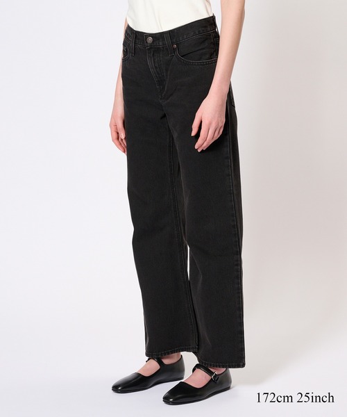 BIOTOP（ビオトープ）の「WOMEN【Levi's(R)｜BIOTOP】LOOSE BOOT length29（デニムパンツ・レディース・ブラック・29/28/27/26/25/24）」の14枚目の写真