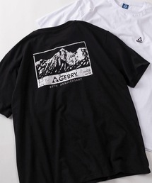 【70】【GERRY/ジェリー】ワンポイントロゴ バックプリント クルーネックTシャツ