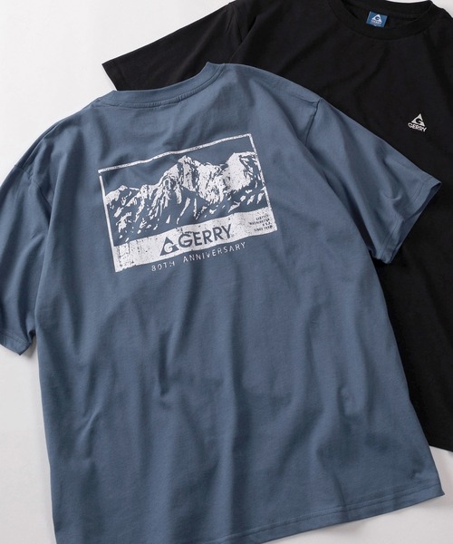 GERRY（ジェリー）の「【70】【GERRY/ジェリー】ワンポイントロゴ バックプリント クルーネックTシャツ（Tシャツ/カットソー・レディース・ブラック系1/ブラック系3/ライトグレー系/ライトグレー系2/ブルー系3/ホワイト系/ホワイト系1/ホワイト系2/ブラック系/ブルー系/ブルー系1/ライトグレー系3/ブルー系2/ホワイト系3/ブラック系2/ライトグレー系1・M/L/XL）」の13枚目の写真