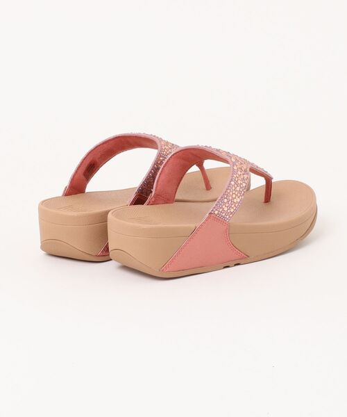 fitflop(フィットフロップ)の「LULU CRYSTAL-MIX METALLIC TOE-POST SANDALS / LULU クリスタルミックス メタリック トゥポスト サンダル(サンダル・レディース・ゴールド/ローズ・US8/US6/US7)」の3枚目の写真