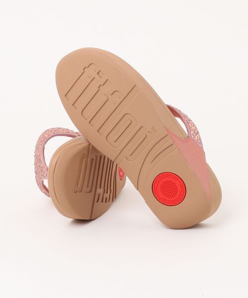 fitflop(フィットフロップ)の「LULU CRYSTAL-MIX METALLIC TOE-POST SANDALS / LULU クリスタルミックス メタリック トゥポスト サンダル(サンダル・レディース・ゴールド/ローズ・US8/US6/US7)」の4枚目の写真
